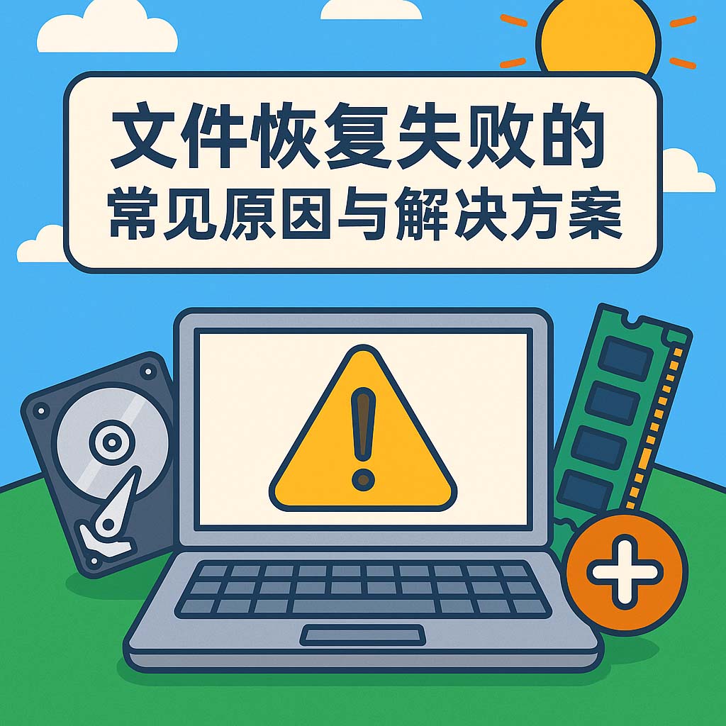 文件恢复失败常见问题及处理方法