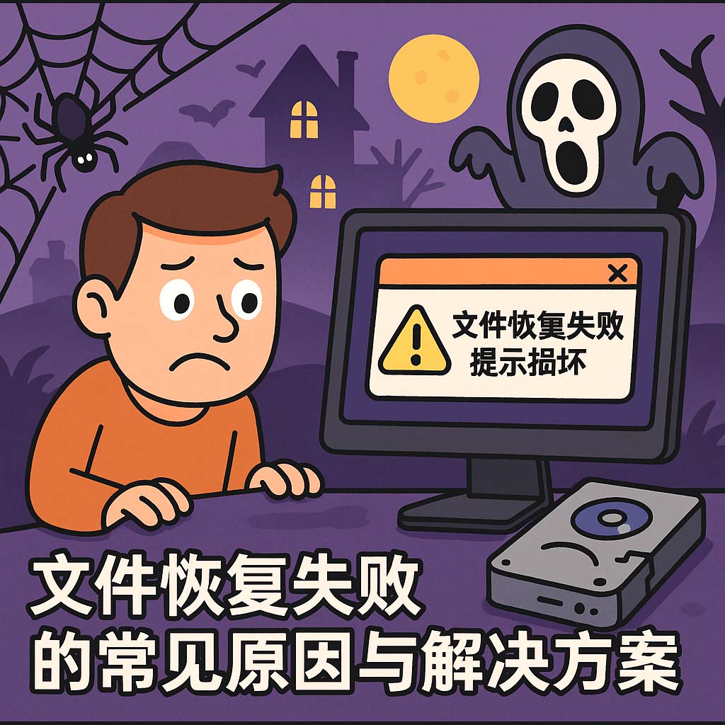 文件恢复失败提示损坏如何修复
