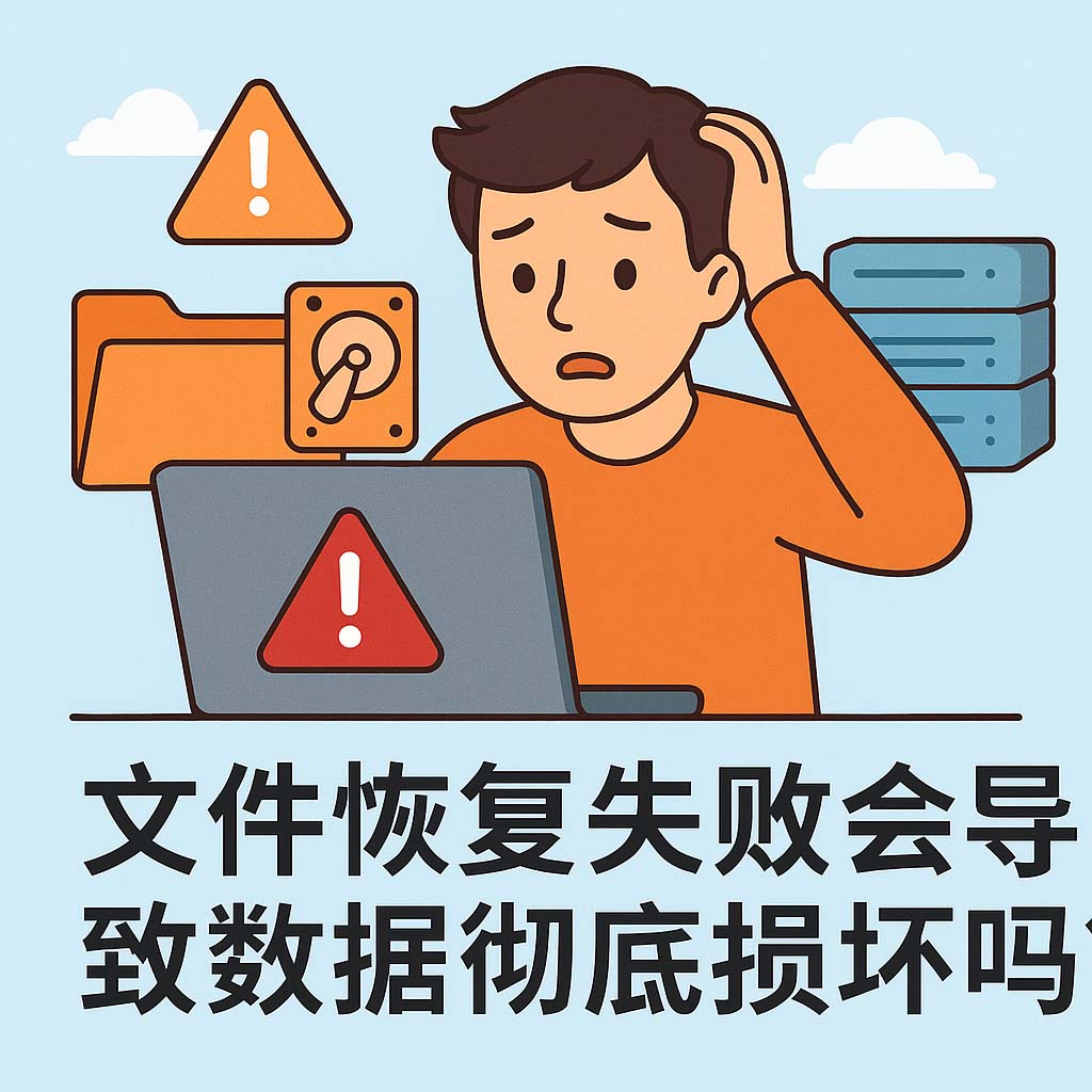 文件恢复失败会导致数据彻底损坏吗