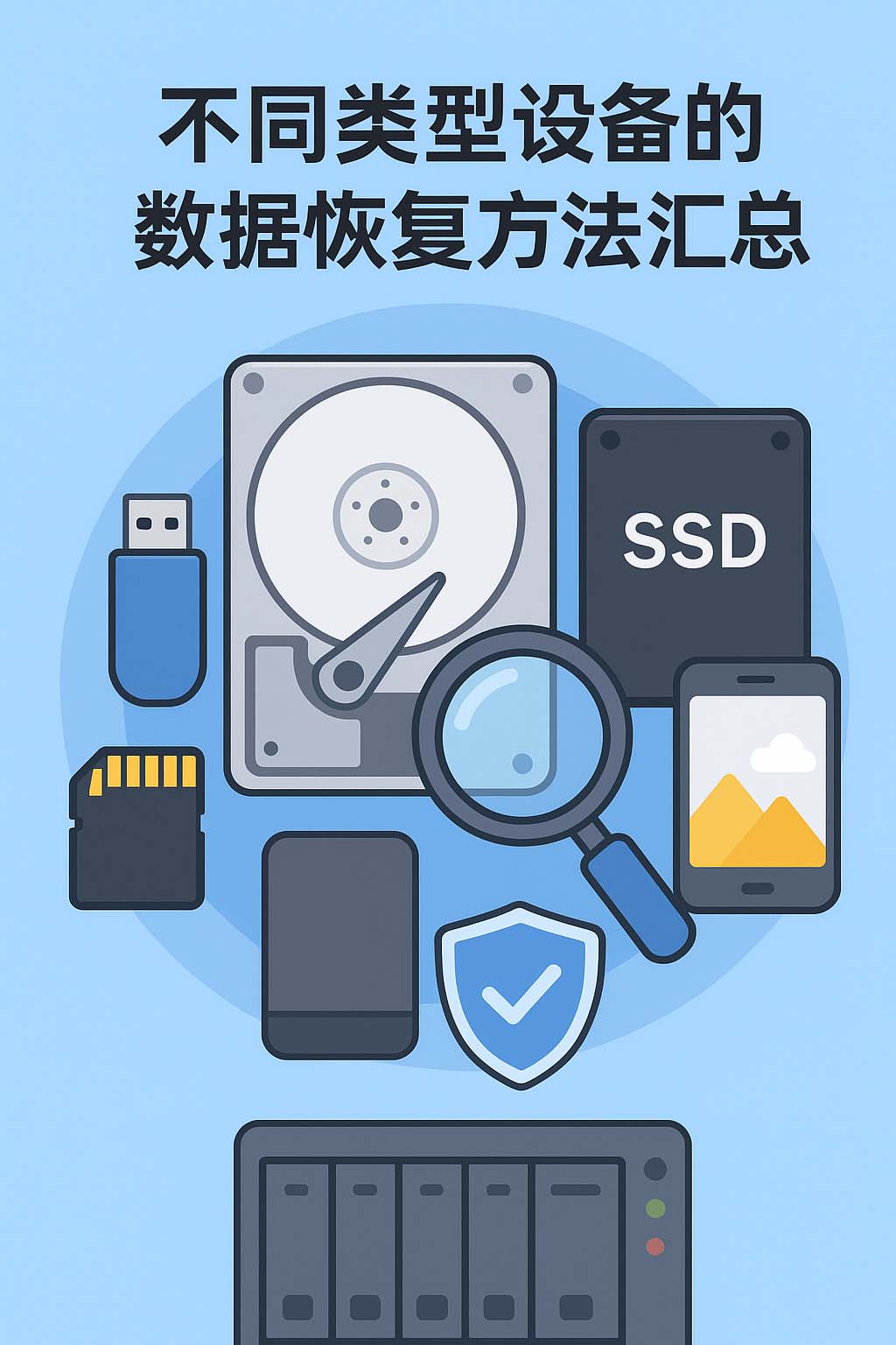 不同类型设备的数据恢复方法汇总