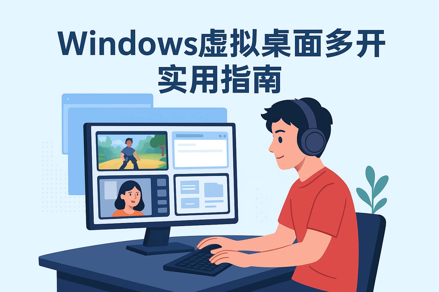 Windows虚拟桌面多开实用指南
