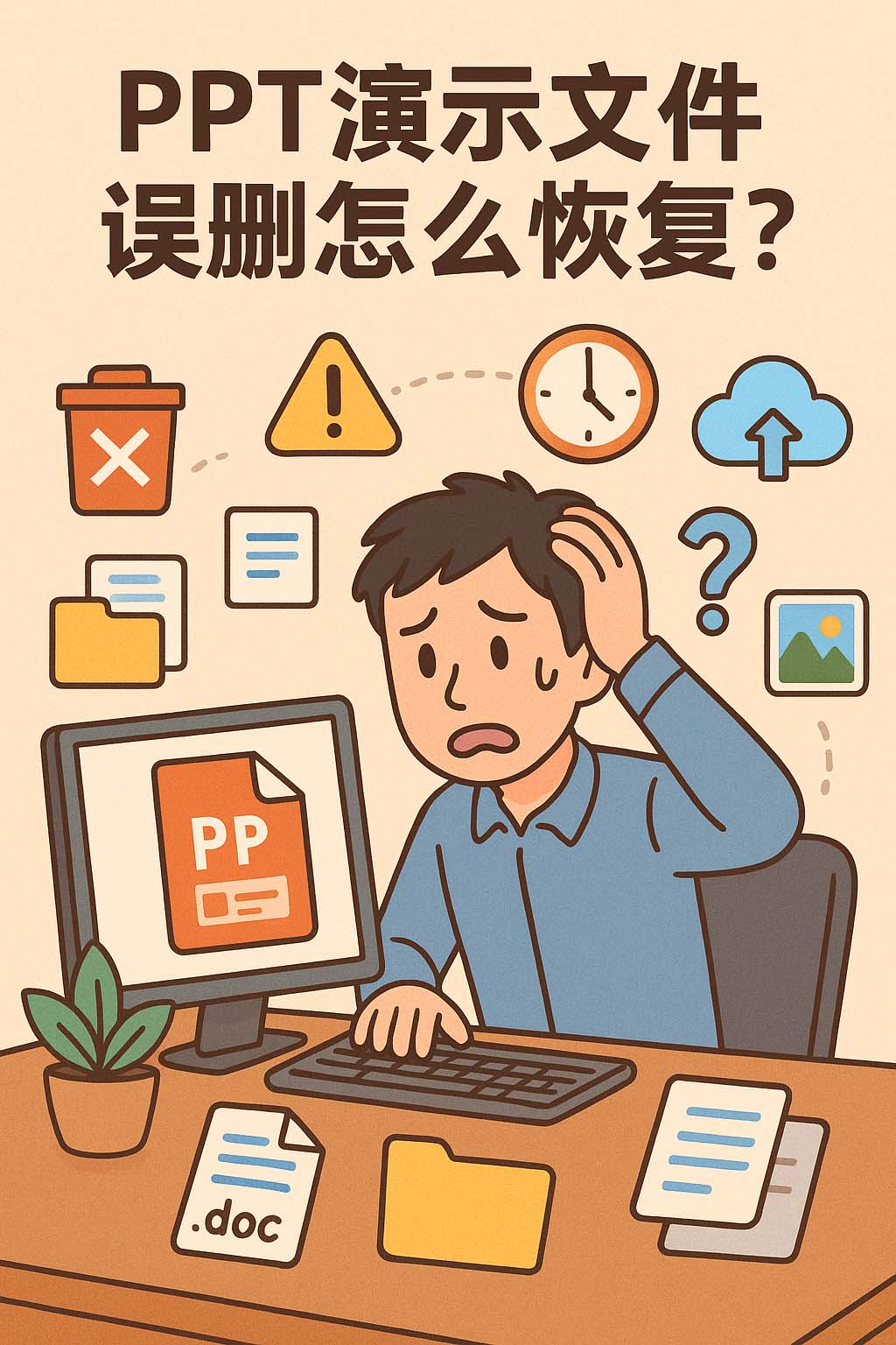 PPT演示文件误删怎么恢复?