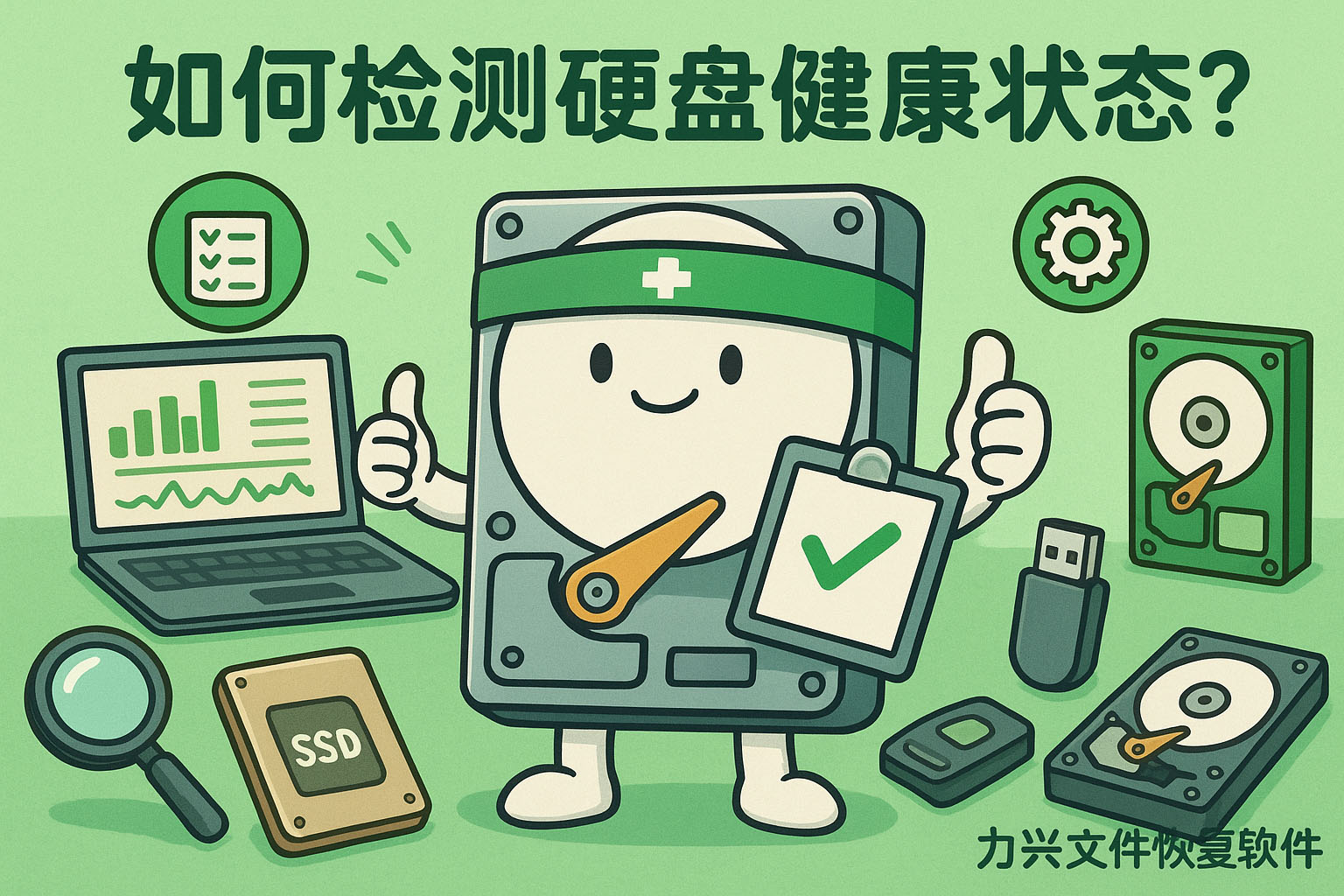 如何检测硬盘健康状态?