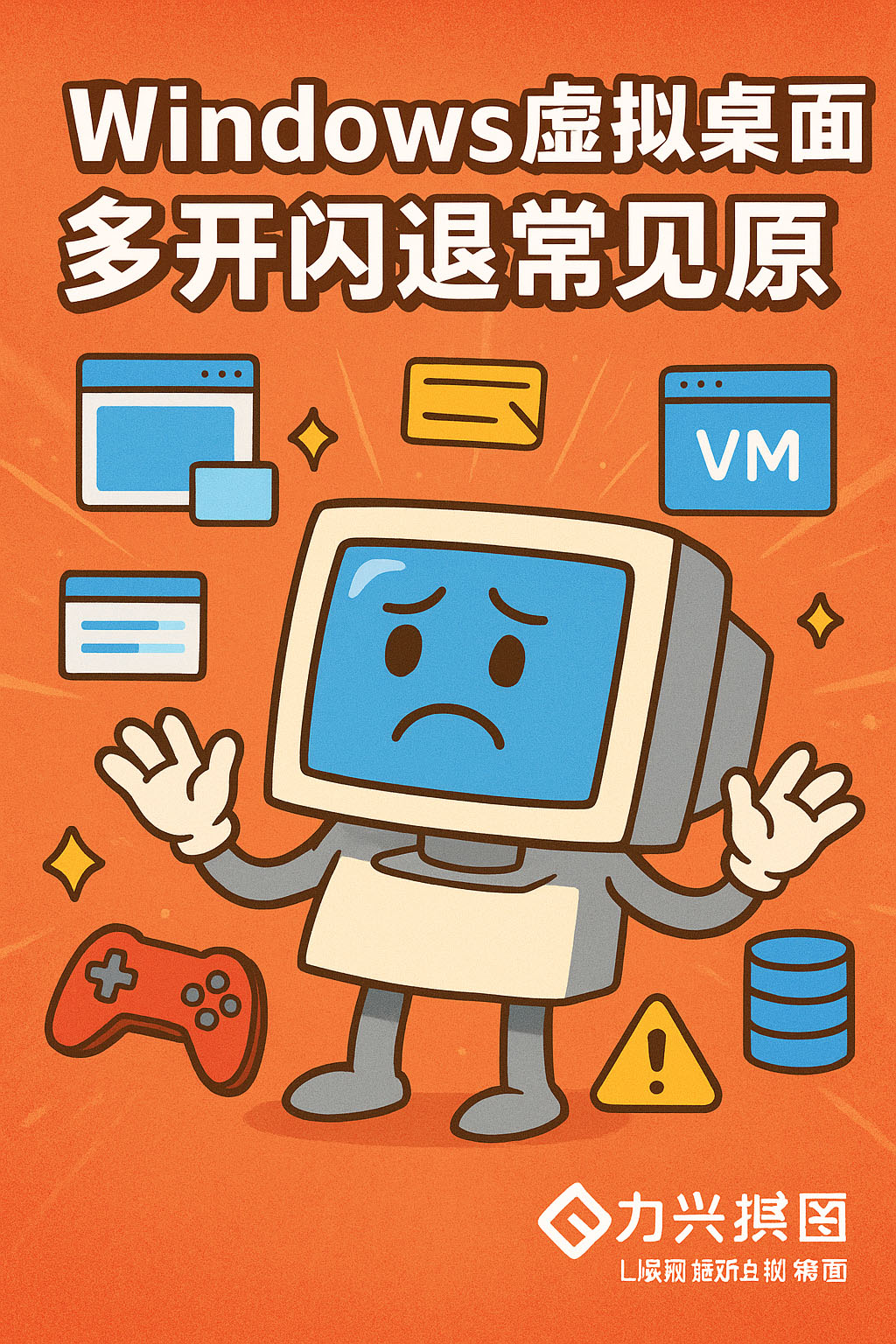 Windows虚拟桌面多开闪退常见原因