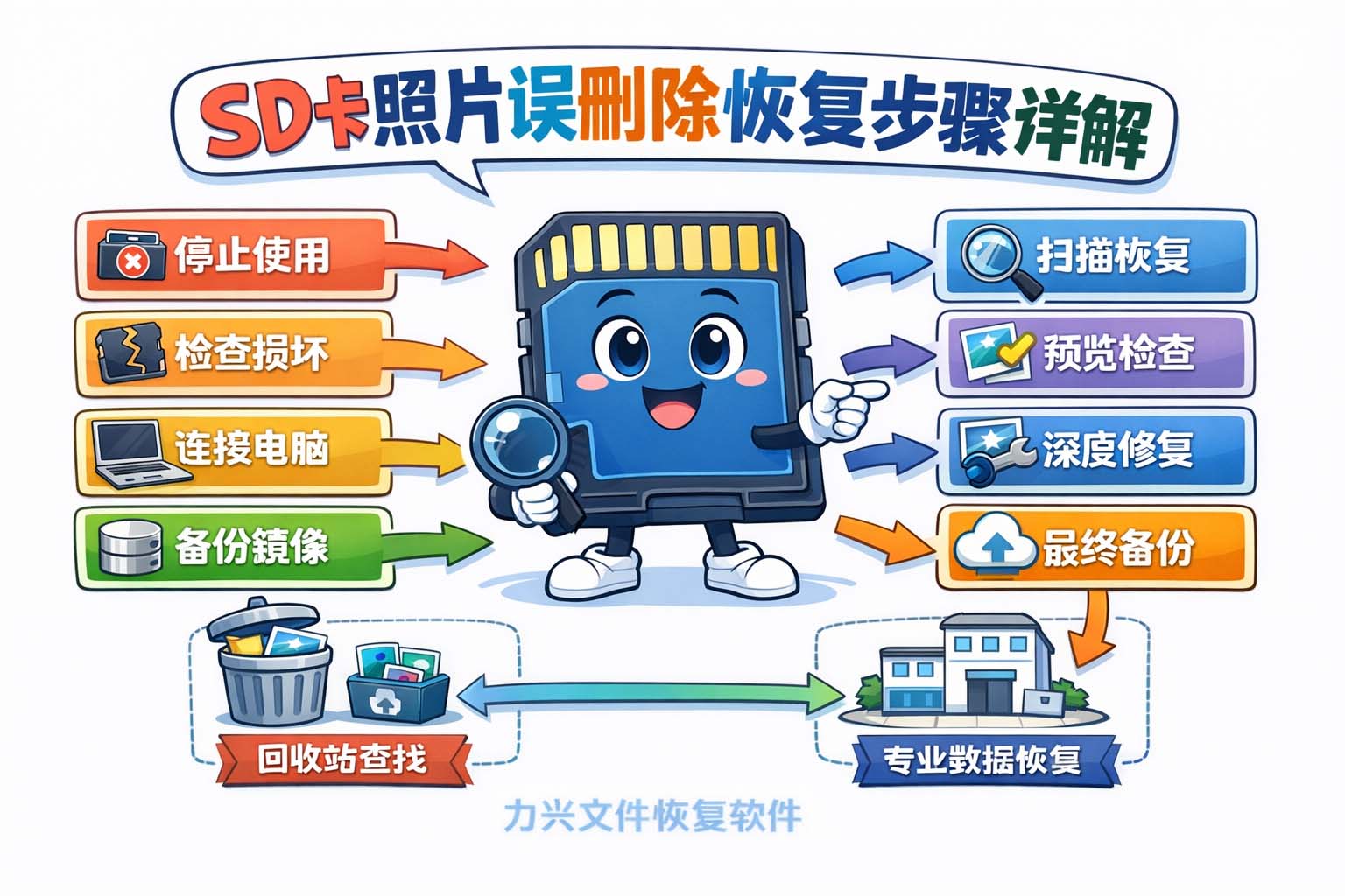 SD卡照片误删除恢复步骤详解