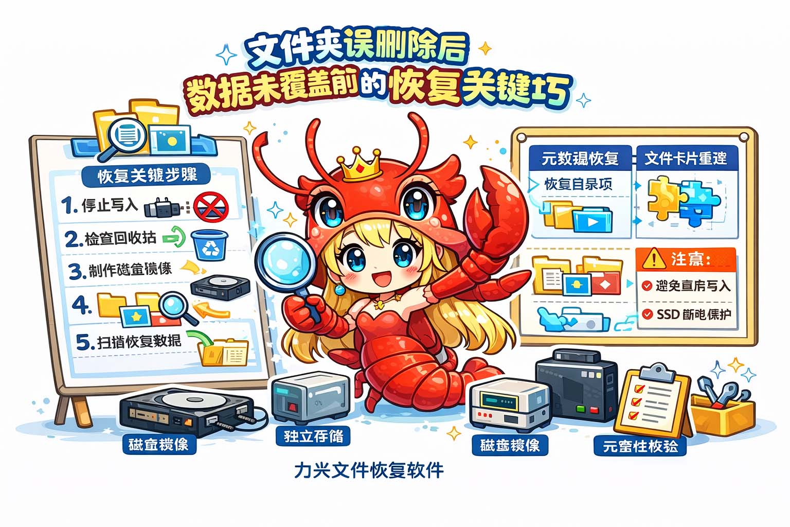 文件夹误删除后数据未覆盖前的恢复关键技巧