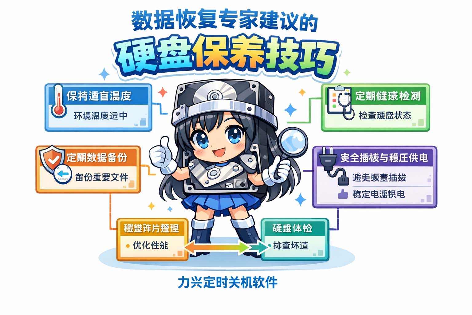 数据恢复专家建议的硬盘保养技巧