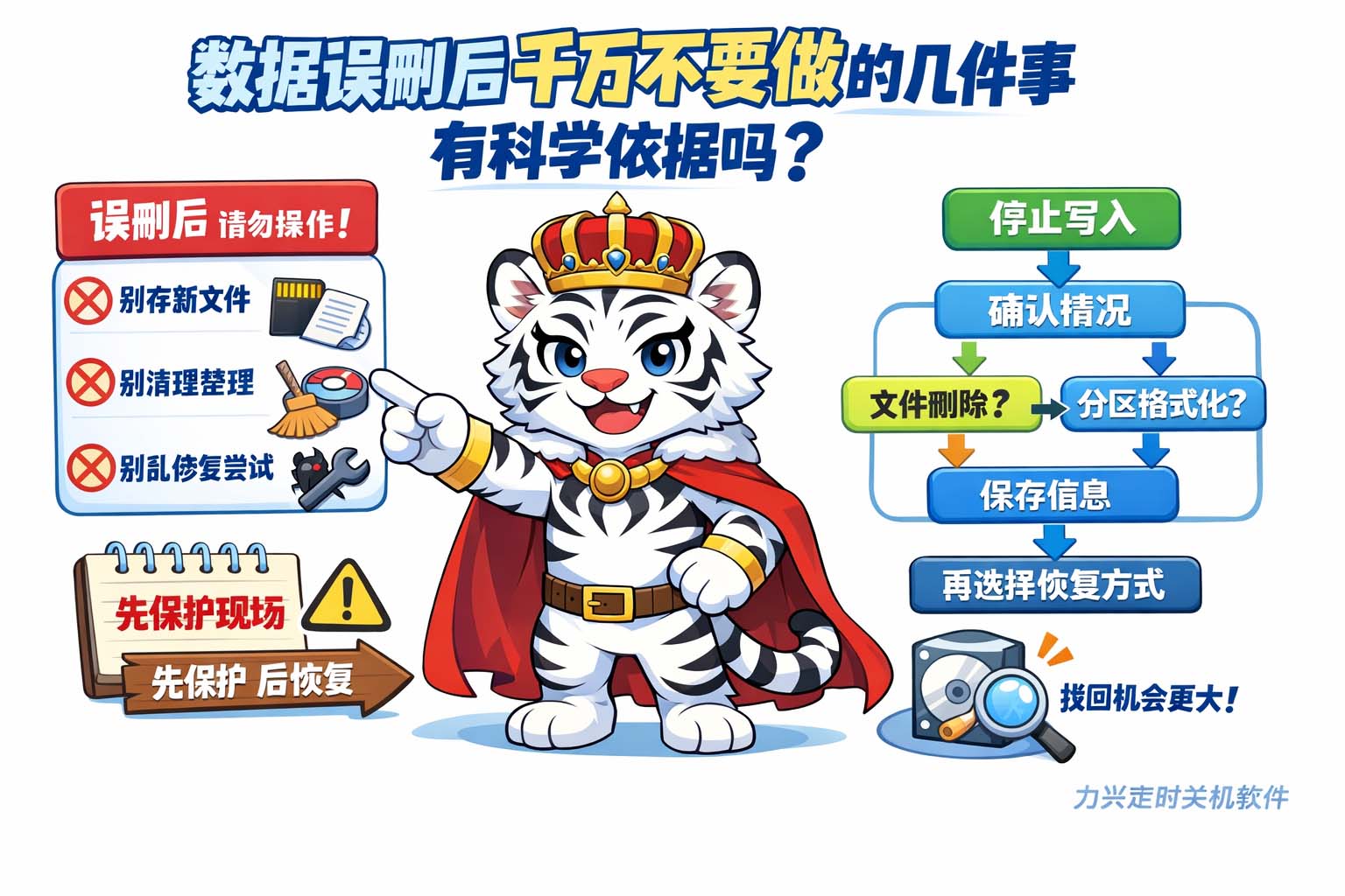 数据误删后千万不要做的几件事有科学依据吗?