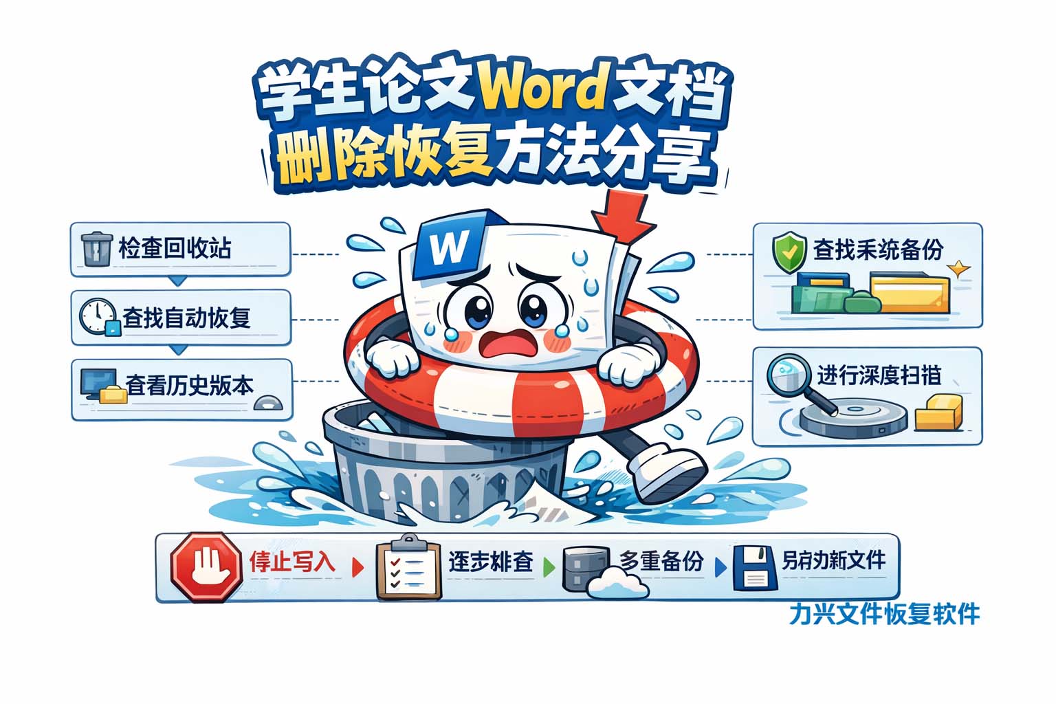 学生论文Word文档删除恢复方法分享